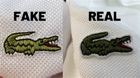 how to spot fake lacoste clothing|lacoste polo counterfeit meaning.